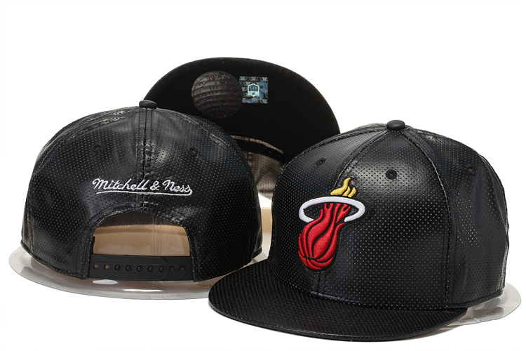 NBA Miami Heat MN Snapback Hat #143